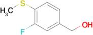 [3-Fluoro-4-(methylsulfanyl)phenyl]methanol