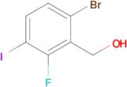 (6-Bromo-2-fluoro-3-iodophenyl)methanol