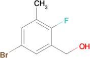 5-Bromo-2-fluoro-3-methylbenzyl alcohol