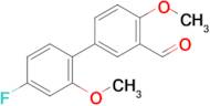 4'-Fluoro-2',4-dimethoxy-[1,1'-biphenyl]-3-carbaldehyde