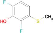 2,6-Difluoro-3-(methylthio)-phenol