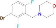 4-(2,6-Difluoro-3-bromobenzyl)morpholine