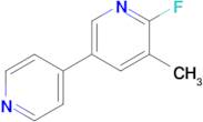 2-Fluoro-3-methyl-5-(pyridin-4-yl)pyridine