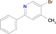 5-Bromo-4-methyl-2-phenyl-pyridine