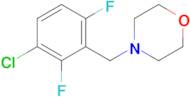 4-[(3-Chloro-2,6-difluorophenyl)methyl]morpholine