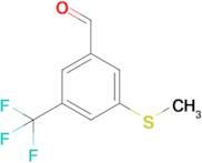 3-(Methylthio)-5-(trifluoromethyl)benzaldehyde