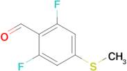 2,6-Difluoro-4-(methylthio)benzaldehyde