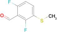 2,6-Difluoro-3-(methylthio)benzaldehyde