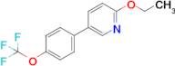 2-Ethoxy-5-(4-(trifluoromethoxy)phenyl)pyridine