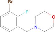 1-Bromo-2-fluoro-3-(morpholinomethyl)benzene