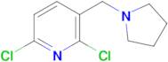 2,6-Dichloro-3-(pyrolidin-1-ylmethyl)pyridine