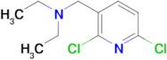 [(2,6-Dichloropyridin-3-yl)methyl]diethylamine