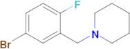 4-Bromo-1-fluoro-2-(piperidinomethyl)benzene