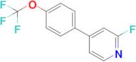 2-Fluoro-4-(4-(trifluoromethoxy)phenyl)pyridine