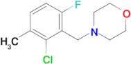 4-(2-Chloro-6-fluoro-3-methylbenzyl)morpholine