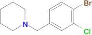 1-(4-Bromo-3-chlorobenzyl)piperidine