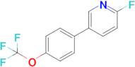 2-Fluoro-5-(4-(trifluoromethoxy)phenyl)pyridine