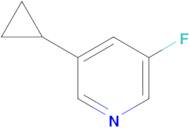 3-Fluoro-5-cyclopropylpyridine