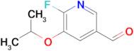 6-Fluoro-5-isopropoxynicotinaldehyde