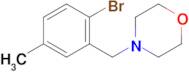 4-[(2-Bromo-5-methylphenyl)methyl]-morpholine