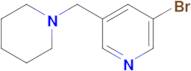 3-Bromo-5-(1-piperidinylmethyl)pyridine