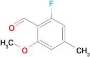 2-Fluoro-6-methoxy-4-methylbenzaldehyde