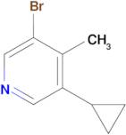 5-Bromo-3-cyclopropyl-4-methylpyridine