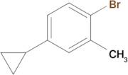 1-Bromo-4-cyclopropyl-2-methylbenzene