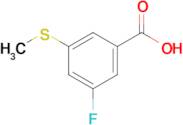 3-Fluoro-5-(methylthio)benzoic acid