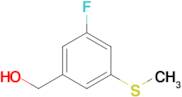 5-Fluoro-3-(methylthio)benzyl alcohol