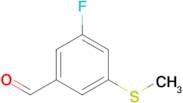 3-Fluoro-5-(methylthio)benzaldehyde