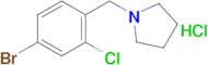 1-(4-Bromo-2-chlorobenzyl)pyrrolidine hydrochloride