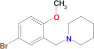 1-(5-Bromo-2-methoxybenzyl)piperidine