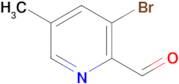 3-Bromo-5-methylpyridine-2-carbaldehyde