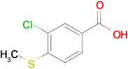 3-Chloro-4-(methylsulfanyl)benzoic acid