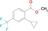 2-Cyclopropyl-4-trifluoromethylbenzoic acid methyl ester