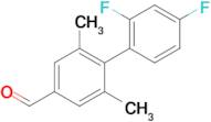 2,6-Dimethyl-2',4'-difluorobiphenyl-4-carboxaldehyde