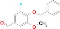 4-Benzyloxy-5-fluoro-3-methoxybenzaldehyde