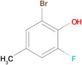 2-Bromo-6-fluoro-4-methylphenol