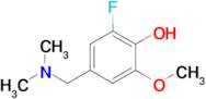 4-(Dimethylaminomethyl)-6-fluoro-2-methoxyphenol