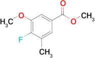 4-Fluoro-3-methoxy-5-methylbenzoic acid methyl ester