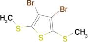 3,4-Dibromo-2,5-bis(methylthio)thiophene