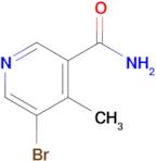 5-Bromo-4-methyl-3-pyridinecarboxamide