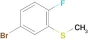 5-Bromo-2-fluorothioanisole