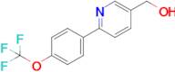 2-(4-(Trifluoromethoxy)phenyl)pyridine-5-methanol