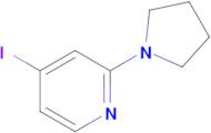 4-Iodo-2-pyrrolidin-1-ylpyridine