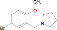 1-(5-Bromo-2-methoxy-benzyl)-pyrrolidine