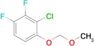 2-Chloro-3,4-difluoro-1-(methoxymethoxy)benzene