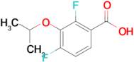 2,4-Difluoro-3-(1-methylethoxy)benzoic acid