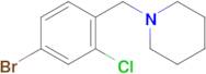 1-(4-Bromo-2-chlorophenyl)methylpiperidine